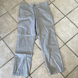 Dockets field khaki in chambray blue 33x32